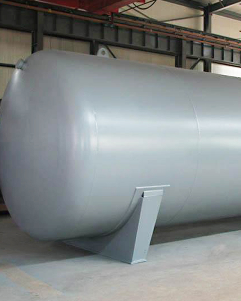 Titanium steel storage tank